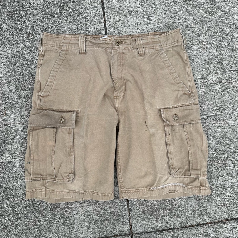 Carhartt Men's Beige Cargo Shorts